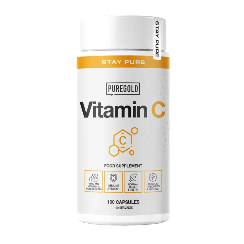 Pure Gold Vitamin C, 100 капс.