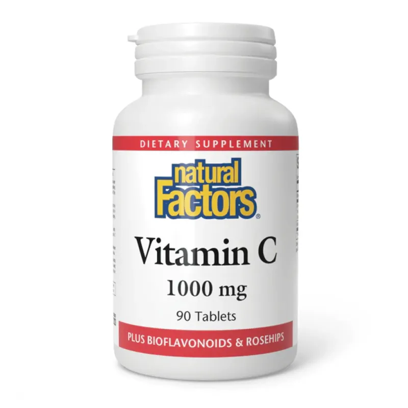 Natural Factors Vitamin C 1000 мг, 90 табл.