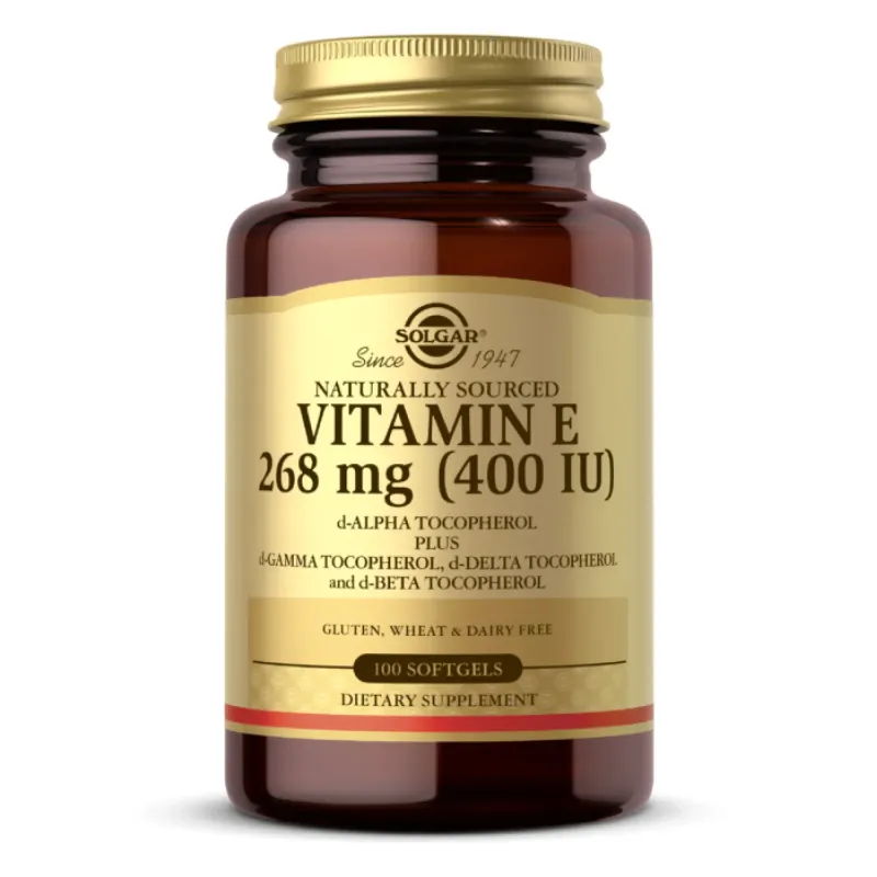 Solgar Vitamin E 268 мг (400 МО) Mixed, 100 гел. капс.