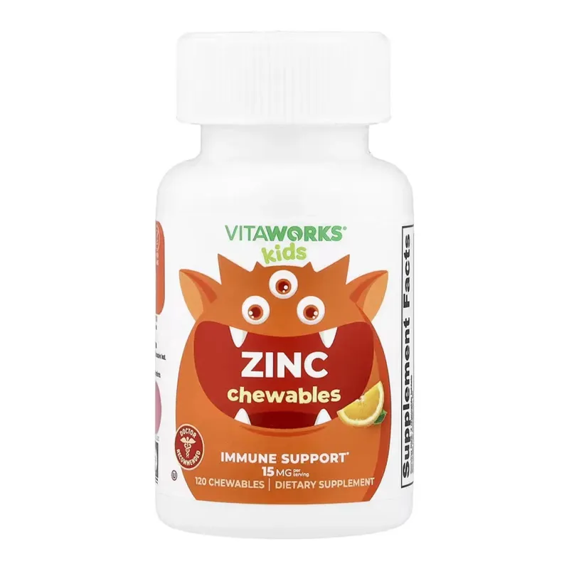 Lifeable VitaWorks Kids Zinc, 120 жув. табл.