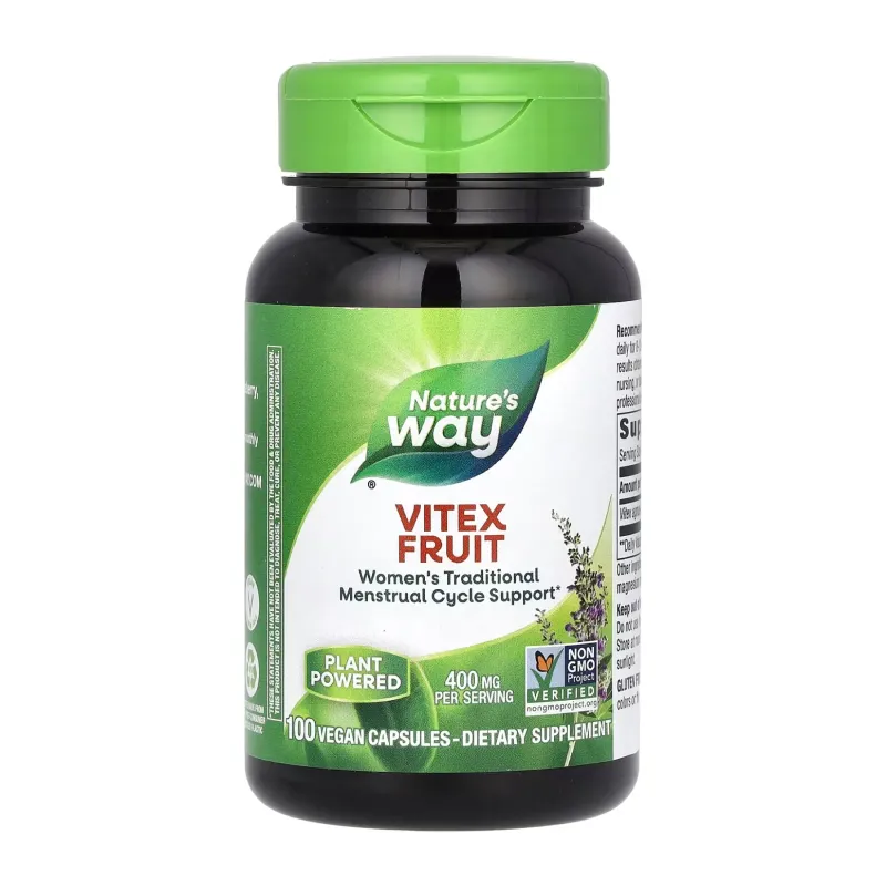 Nature's Way Vitex (Fruit), 100 вег. капс.