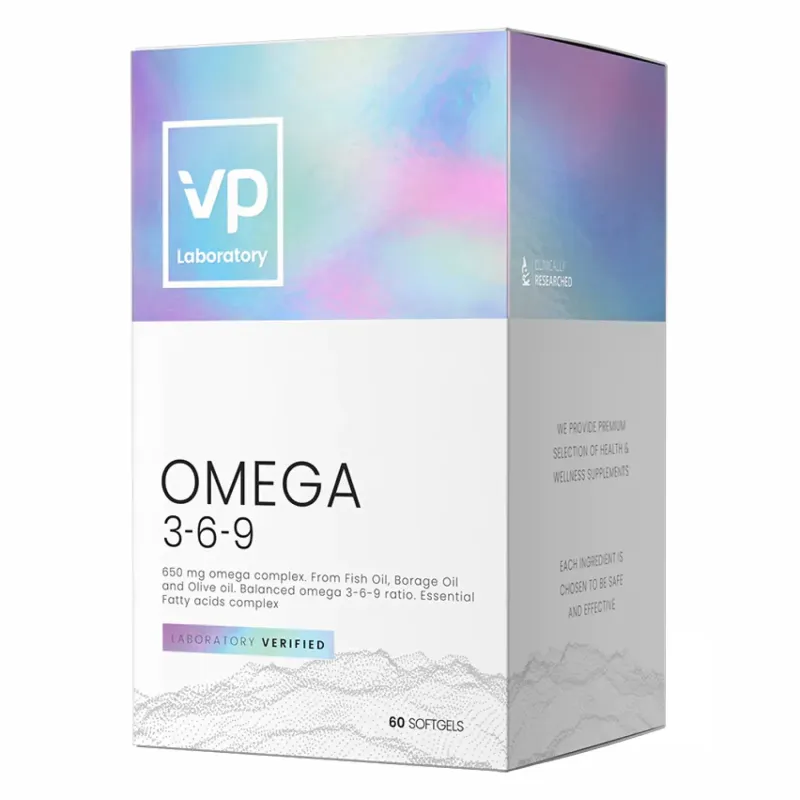 VPLab Omega 3-6-9, 60 капс.