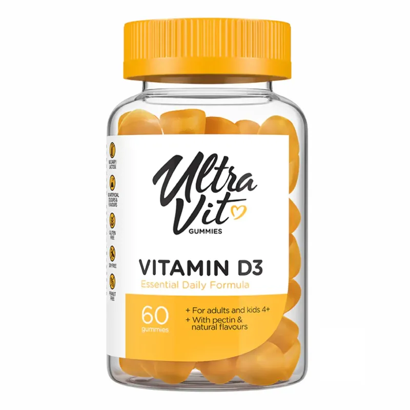 VPLab Vitamin D3, 60 жув. цукерок