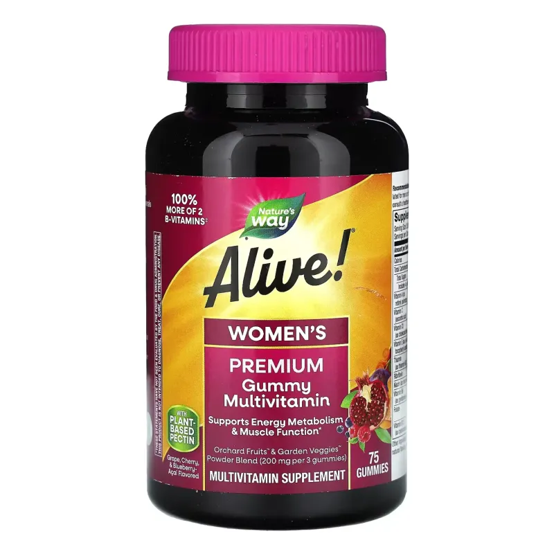 Nature's Way Women's Premium Multivitamin, 75 жув. цукерок