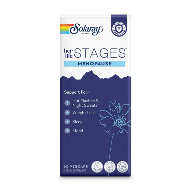 Solaray Womens Health Menopause, 60 вег. капс.
