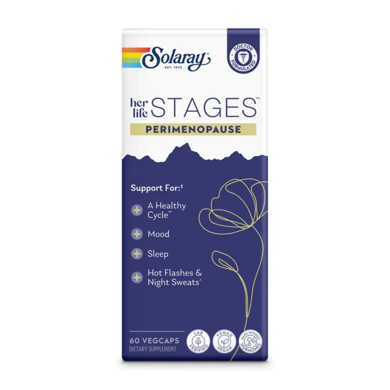 Solaray Womens Health Perimenopause, 60 вег. капс.