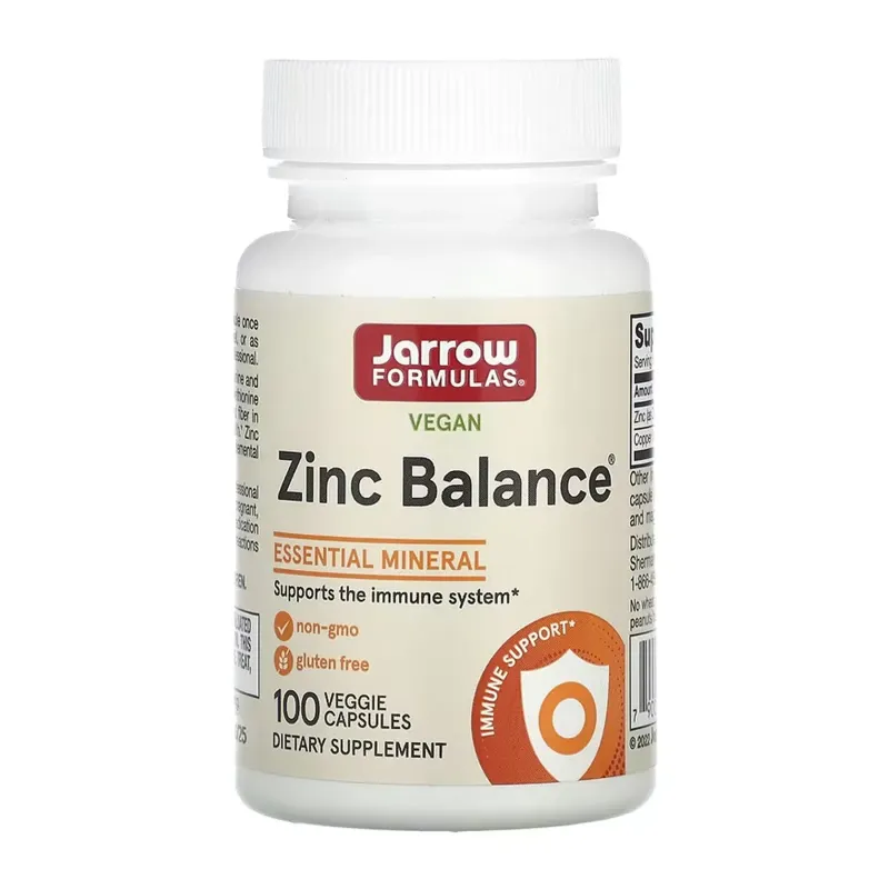 Jarrow Formulas Zinc Balance, 100 капс.