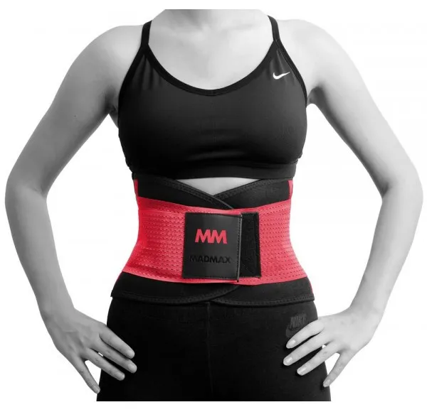 MadMax компресійний пояс-корсет Slimming MFA 277, XL, Чорний із червоним
