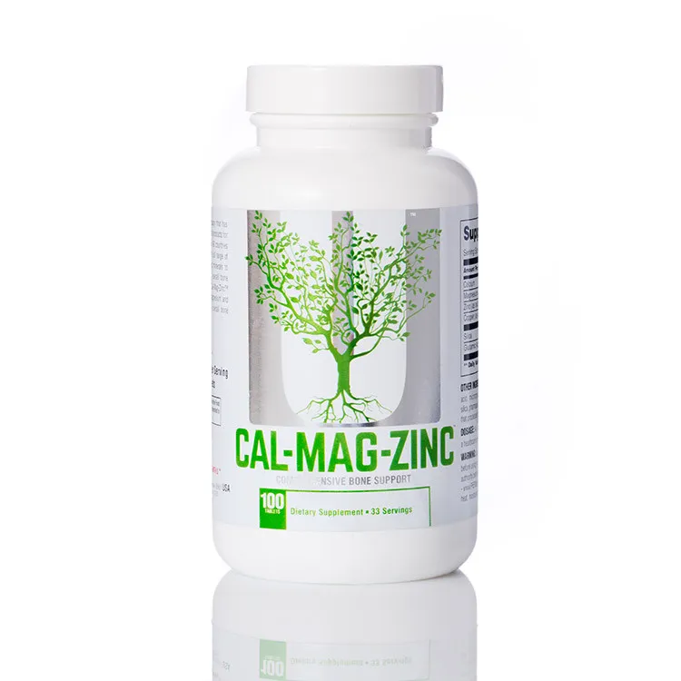 Universal Nutrition Calcium Zinc Magnesium, 100 табл.