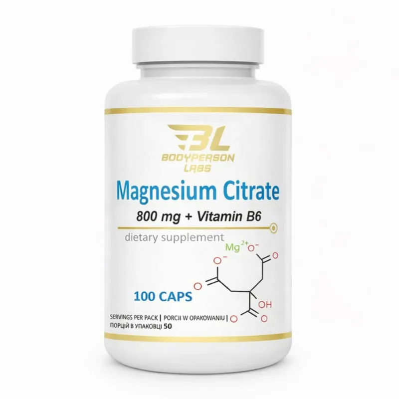 Bodyperson Labs Magnesium Citrate, 100 капс.