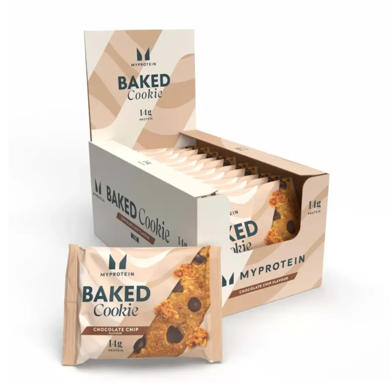 Myprotein Baked Cookie, 12 × 75 г, Шоколадна крихта