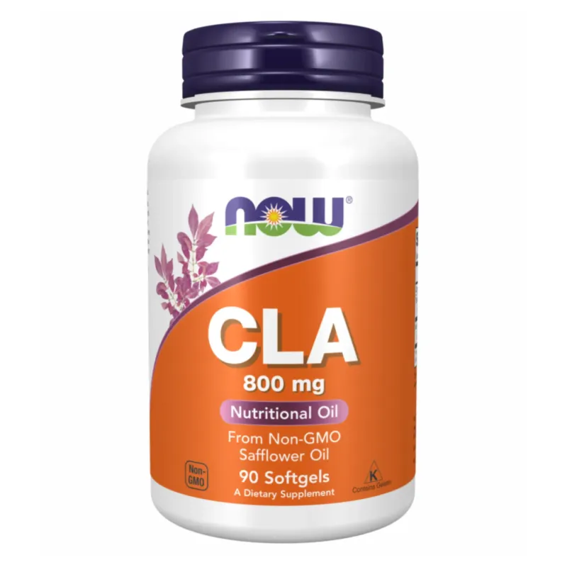 NOW Foods CLA 800 мг, 90 гел. капс.