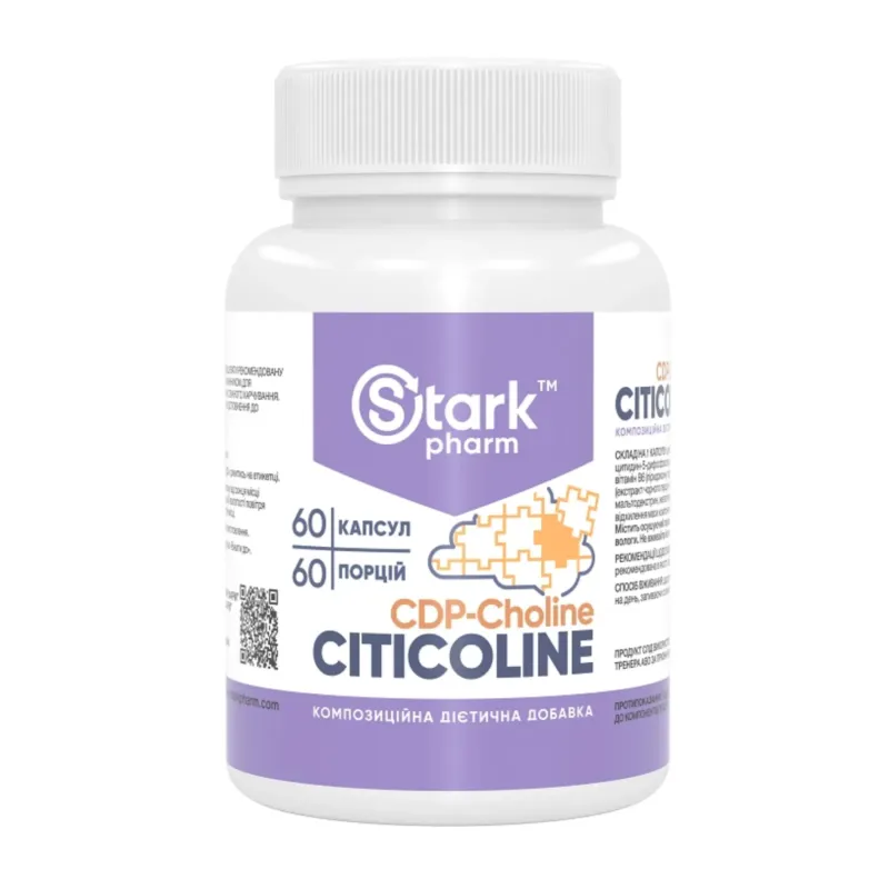 Stark Pharm Citicoline 250 мг, 60 капс.