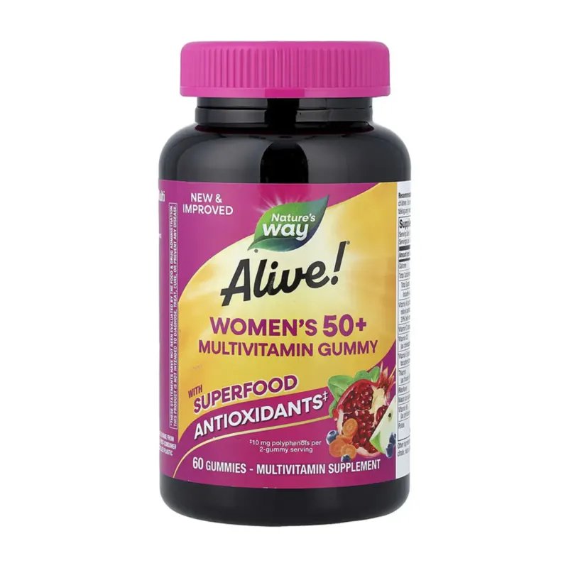 Nature's Way Women's 50+ Multivitamin, 60 жув. цукерок