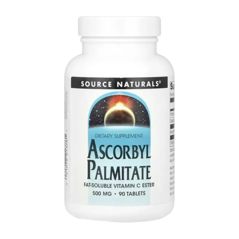 Source Naturals Ascorbyl Palmitate 500 мг, 90 табл.