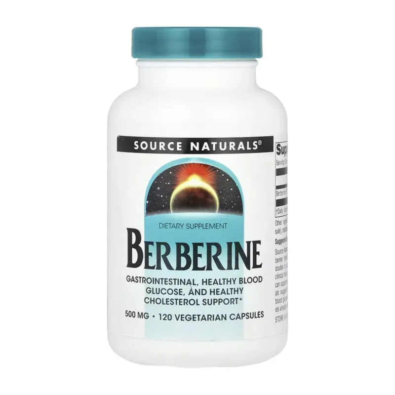 Source Naturals Berberine 500 мг, 120 вег. капс.