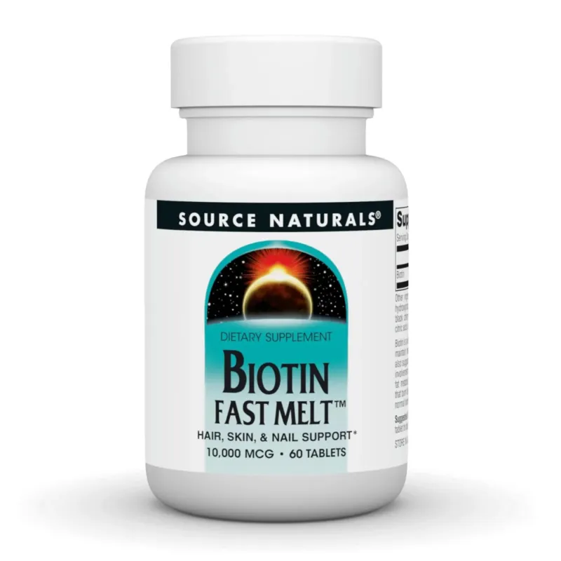 Source Naturals Biotin Fast Melt 10000 мкг, 60 табл.