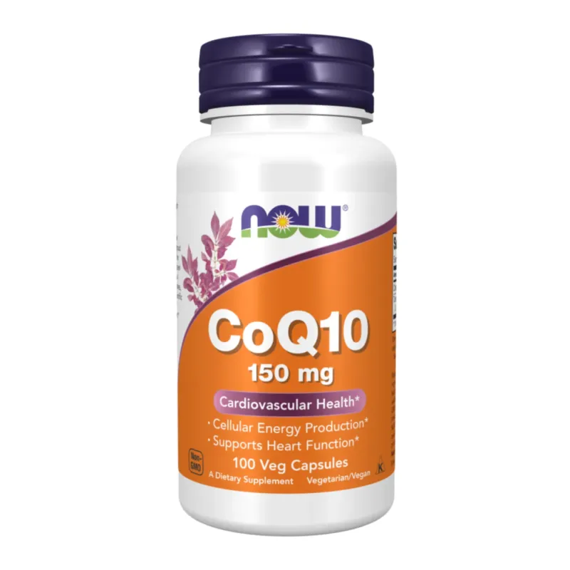 NOW Foods CoQ10 150 мг, 100 вег. капс.