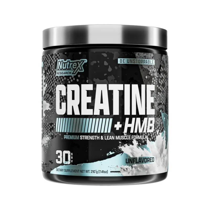 Nutrex Creatine + HMB, 210 г, Без смаку