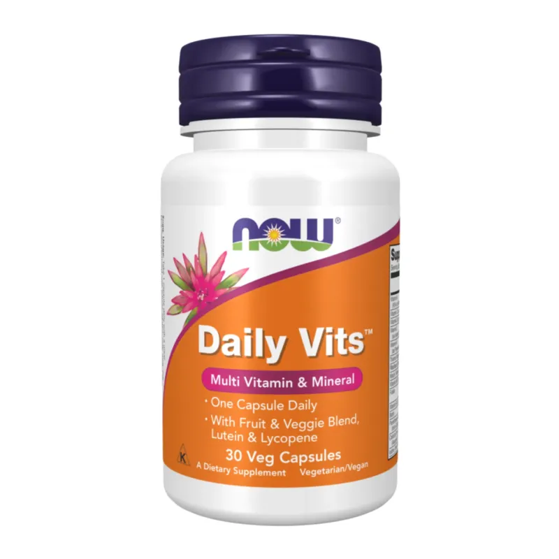 NOW Foods Daily Vits™, 30 вег. капс.