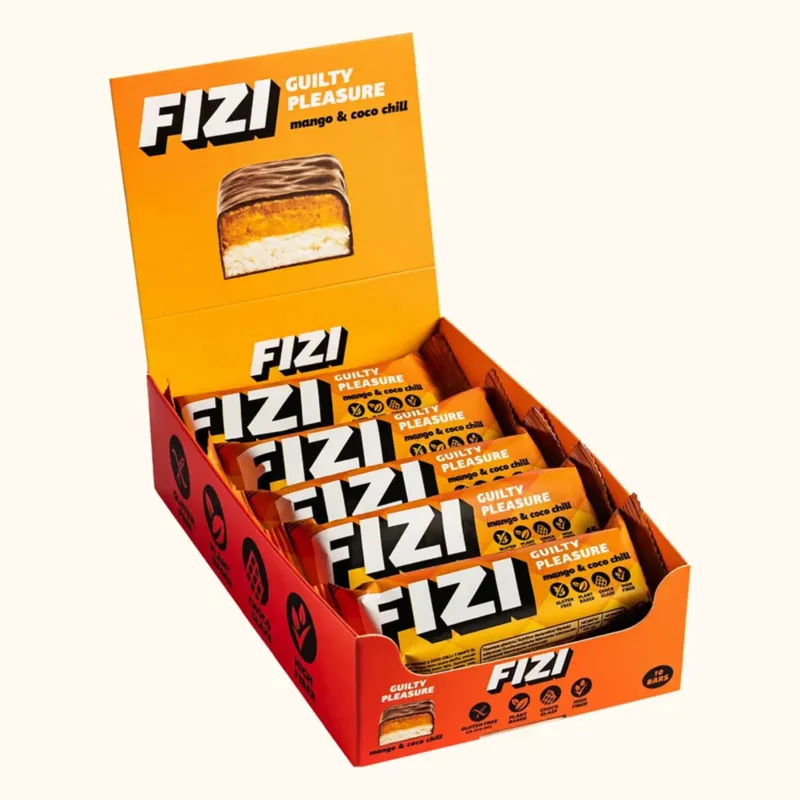 FIZI Guilty Pleasure, 10 × 45 г, Mango Coco Chill