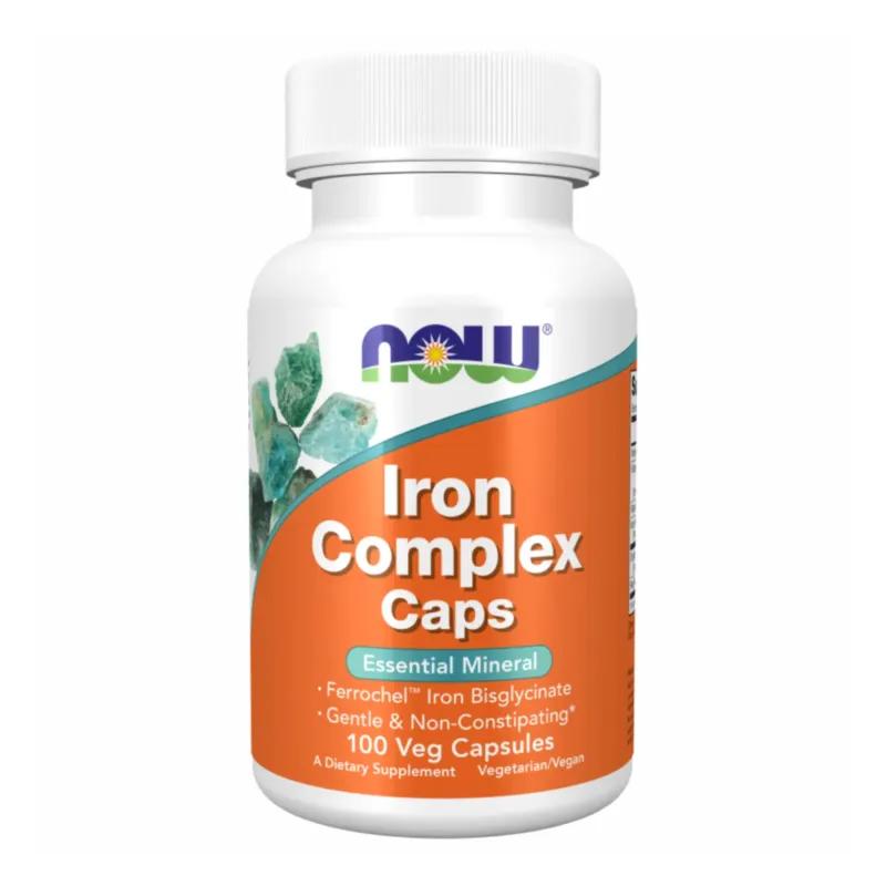 NOW Foods Iron Complex, 100 вег. капс.