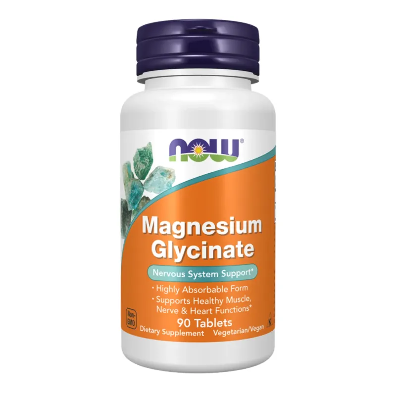 NOW Foods Magnesium Glycinate, 90 табл.
