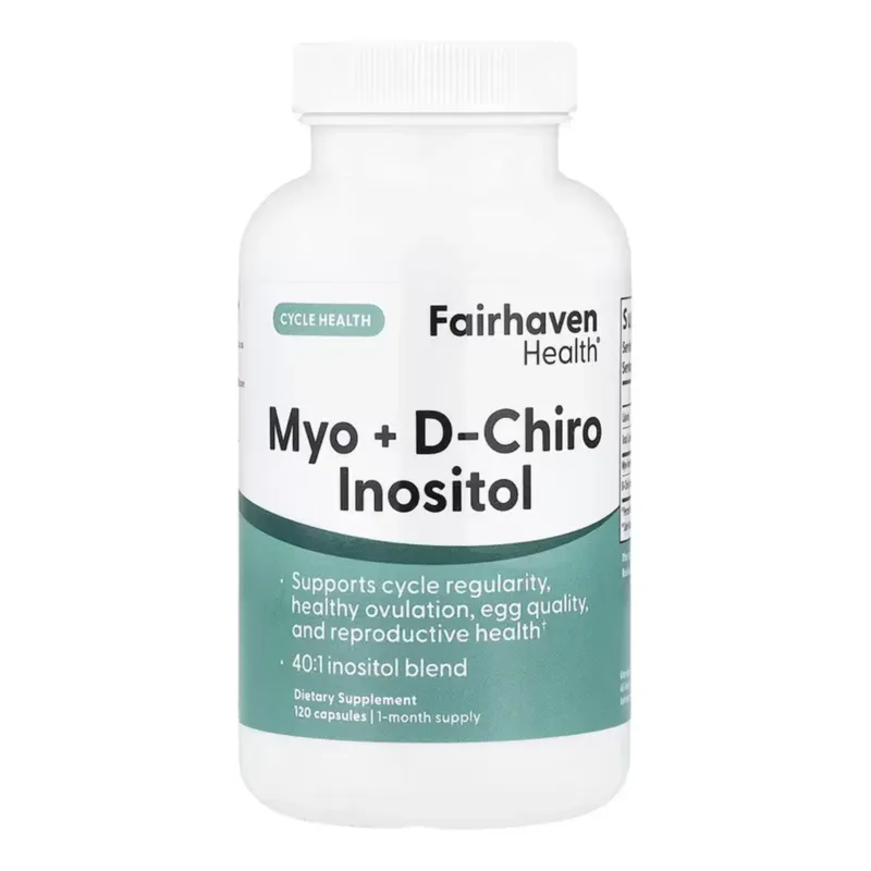 Fairhaven Health Myo + D-Chiro Inositol, 120 капс.