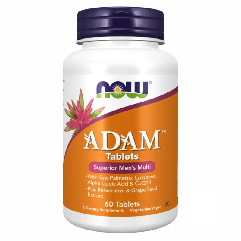 NOW Foods Adam, 60 табл.