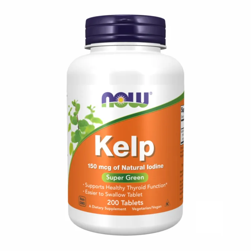 NOW Foods Kelp 150 мкг, 200 табл.