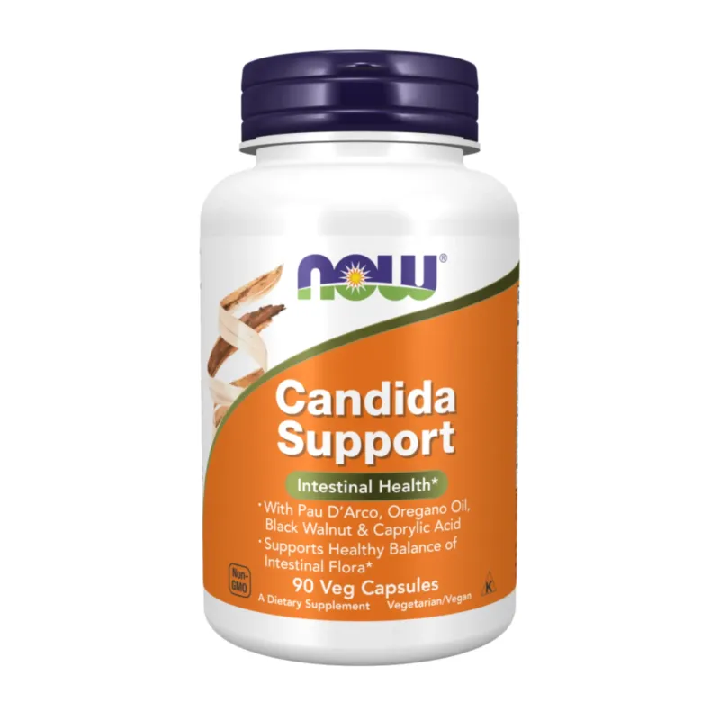 NOW Foods Candida Support, 90 вег. капс.