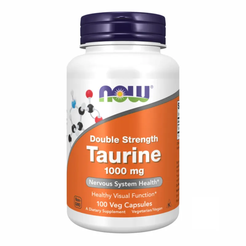 NOW Foods Taurine 1000 мг, 100 вег. капс.