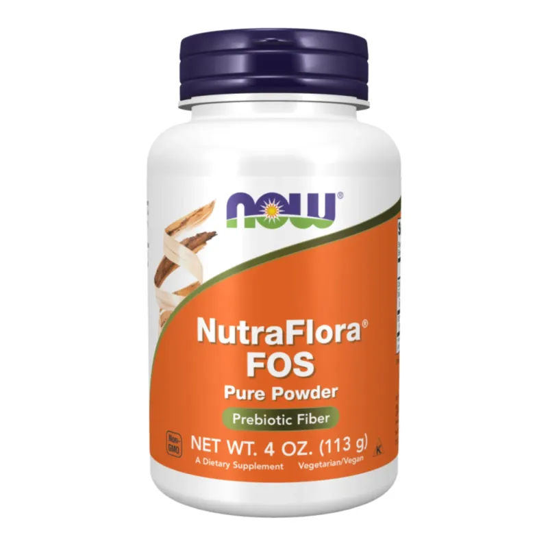 NOW Foods NutraFlora® FOS Powder, 113 г