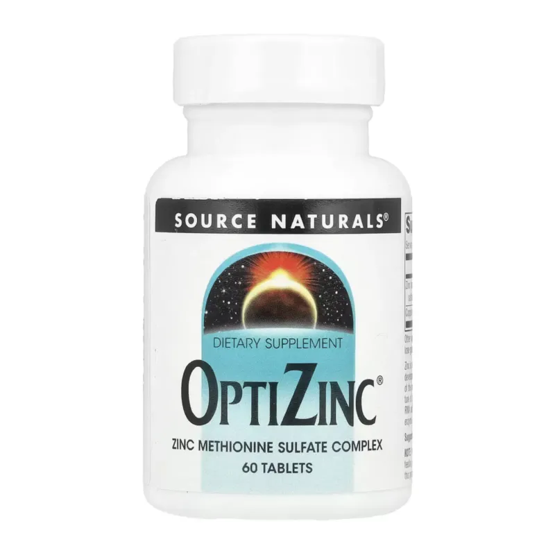 Source Naturals OptiZinc®, 60 табл.