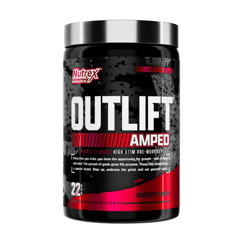 Nutrex Outlift Amped, 438,2 г, Sucker Punch