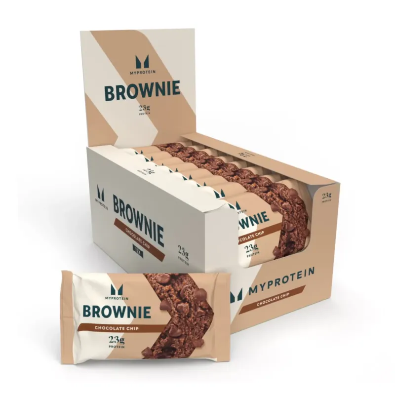 Myprotein Protein Brownie, 12 × 75 г, Chocolate Chunk