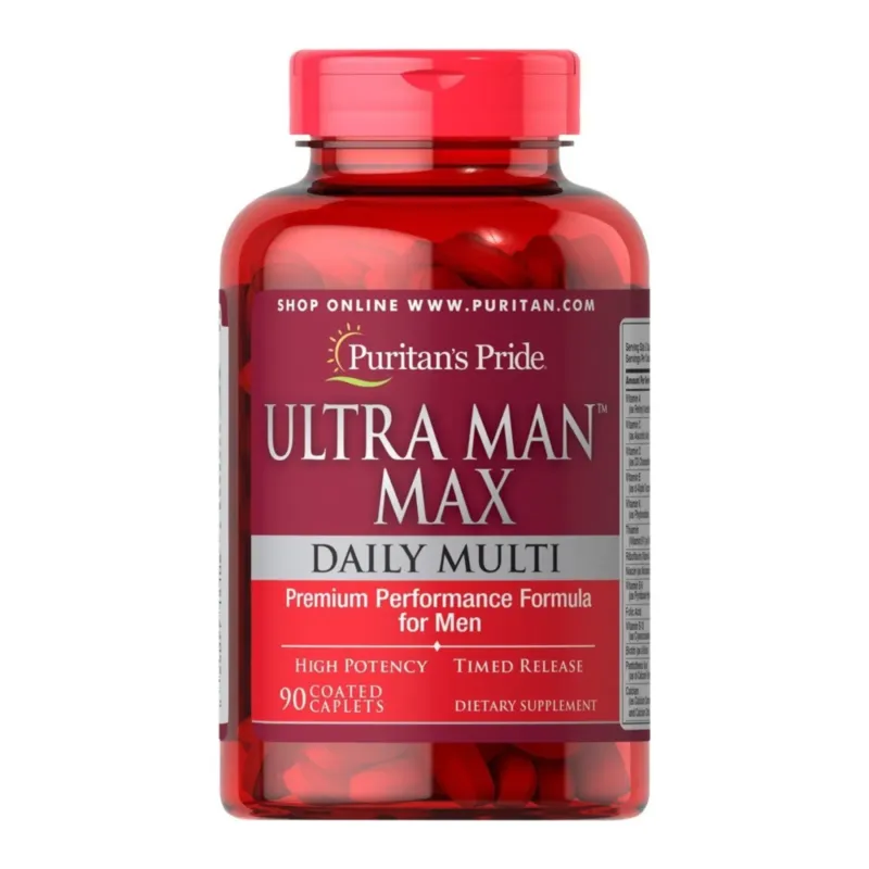 Puritans Pride Ultra Man Max, 90 капс.