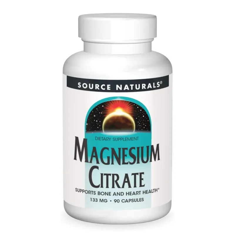 Source Naturals Magnesium Citrate 133 мг, 90 капс.