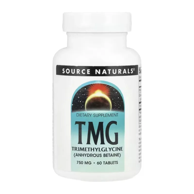 Source Naturals TMG 750 мг, 60 табл.