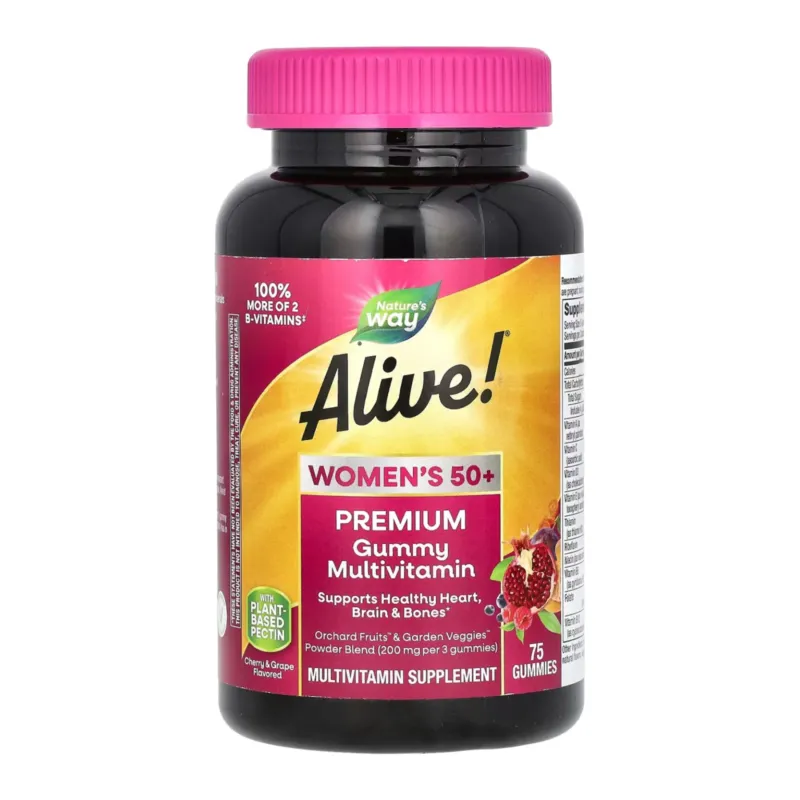 Nature's Way Women's 50+ Premium Multivitamin, 75 жув. цукерок